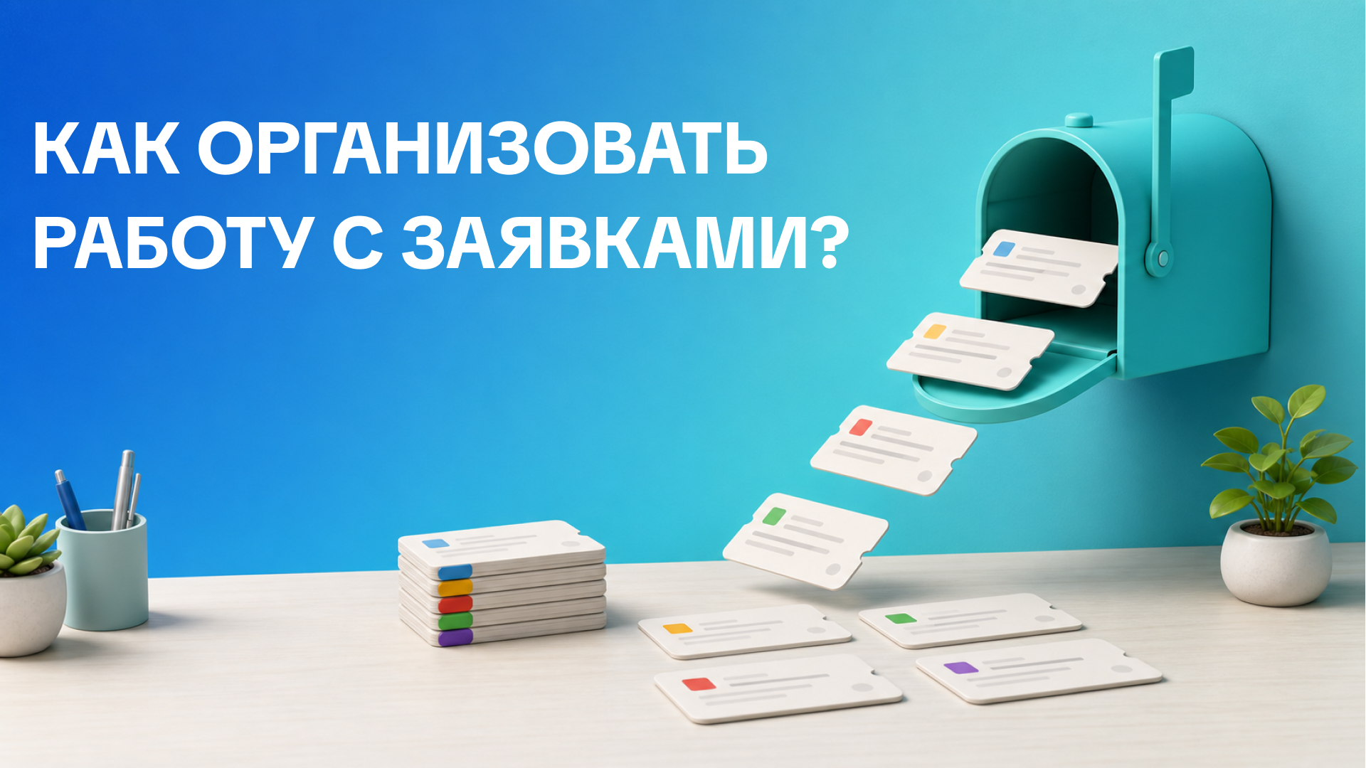 Как организовать работу с заявками