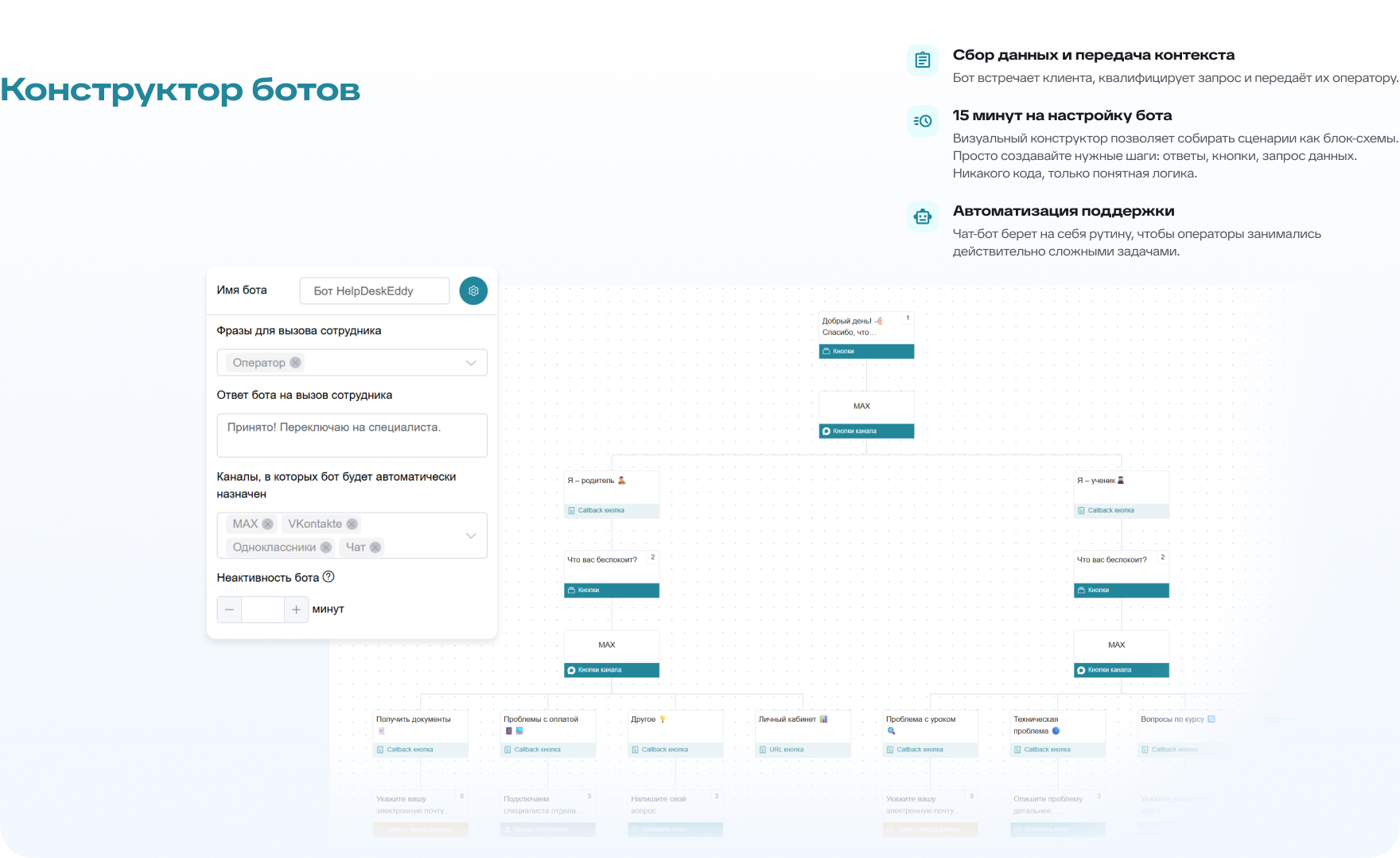 Конструктор ботов